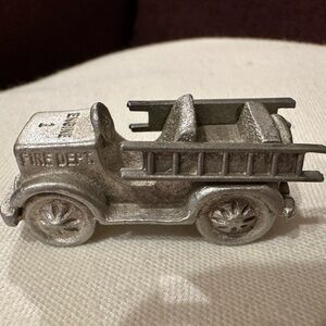 Spoontiques Pewter Fire Truck